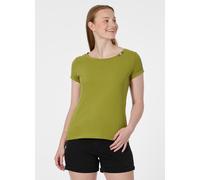 Kurzarmshirt RAGWEAR "FLLORAH GOTS", Damen, Gr. XS, pistachio, Jersey, Obermaterial: 100% Baumwolle, unifarben, normal, Rundhals, Shirts Kurzarmshirt, Bestseller aus Single Jersey mit softem Finish un