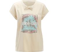 Kurzarmshirt sand-taupe 42 Baumwolle