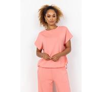 SOYACONCEPT Shirt Banu, lässiges T-Shirt, Rundhals, kurzen Ärmeln, Peach Pink, L