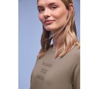 Street One Kurzarmshirt mit Print Light Terra Mocha – Damen Gr. 44