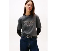 Tommy Jeans T-Shirt Damen anthrazit, L