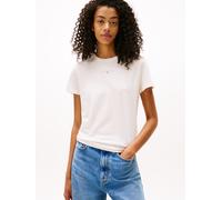Tommy Jeans Linear Regular Fit Kurzarm-t-shirt XS Ancient White