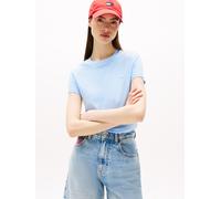 Tommy Jeans - Bekleidung TJW SLIM LINEAR SS T - blau - Größe M