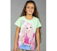 TOPModel Mädchen T-Shirt mit Candy 75002 grün, Größe 128, 8 Jahre