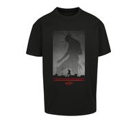 Kurzarmshirt "Upscale by Mister Tee Herren Cannot Change Oversize Tee", Jungen, Gr. XS, schwarz, 100% Baumwolle, UPSCALE BY MISTER TEE, bedruckt, oversize, Rundhals, Shirts (11410608-XS) schwarz