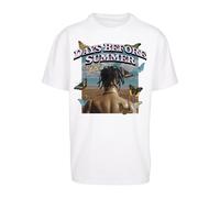 Kurzarmshirt "Upscale by Mister Tee Herren Days Before Summer Oversize Tee", Herren, Gr. XXL, weiß, 100% Baumwolle, UPSCALE BY MISTER TEE, unifarben, oversize, Rundhals, Shirts (59060167-XXL) weiß