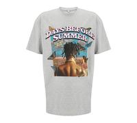 Kurzarmshirt "Upscale by Mister Tee Herren Days Before Summer Oversize Tee", Jungen, Gr. XL, grau, 100% Baumwolle, UPSCALE BY MISTER TEE, unifarben, oversize, Rundhals, Shirts (93753040-XL) grau