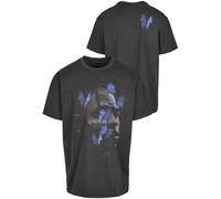 Kurzarmshirt "Upscale by Mister Tee Herren Le Papillon Oversize Tee", Herren, Gr. M, charcoal, 100% Baumwolle, UPSCALE BY MISTER TEE, unifarben, oversize, Rundhals, Shirts (58487441-M) charcoal