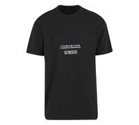 Kurzarmshirt "Upscale by Mister Tee Herren Movie Oversize Tee", Herren, Gr. S, schwarz, 100% Baumwolle, UPSCALE BY MISTER TEE, unifarben, normal, Rundhals, Shirts (63913740-S) schwarz