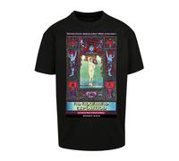 Kurzarmshirt "Upscale by Mister Tee Herren Woodstock Wallkill Oversize Tee", Jungen, Gr. S, bunt (schwarz), 100% Baumwolle, UPSCALE BY MISTER TEE, unifarben, normal, Rundhals, Shirts (26421251-S) schw