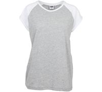 Urban Classics Ladies T-Shirt Contrast Raglan Tee, lässiges Raglan T-Shirt für Frauen, Regular Fit, erhältlich in vielen Farben, Größen XS-5XL
