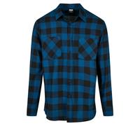 Urban Classics Checked Flanell Shirt in Gr. 3XL in Schwarz