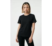 Kurzarmshirt VERO MODA "VMLOUISE SS TOP JRS", Damen, Gr. M, schwarz, Jersey, Obermaterial: 100% Baumwolle, unifarben, regular fit normal, Rundhals, Shirts, Baumwolle, regular fit (10866948-M) schwarz