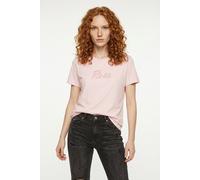 Kurzarmshirt VERO MODA "VMMIRANDA SIF SS TOP BOX JRS", Damen, Gr. XL, pink, a, boo detail:rose, Jersey, Obermaterial: 100% Baumwolle, regular fit normal, Rundhals, Shirts, Baumwolle, regular fit (3511