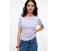 VERO MODA Damen VMPANDA MODAL S/S NOOS Top, Purple Heather,M