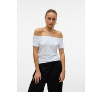 VERO MODA - VMPANDA OFF-SHOULDER TOP JRS GA NOOS bright white - Gr. - L