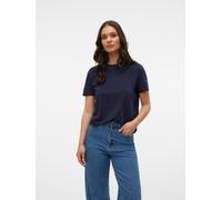 VERO MODA Damen VMPAULINA SS GA JRS NOOS T-Shirt, Night Sky, M