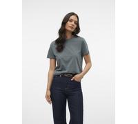 VERO MODA Damen VMPAULINA SS GA JRS NOOS T-Shirt, Balsam Green, M