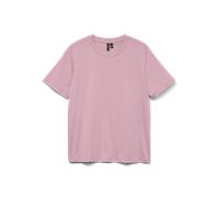Kurzarmshirt VERO MODA "VMPAULINA SS T-SHIRT GA JRS NOOS", Damen, Gr. S, bleached mauve, Jersey, Obermaterial: 100% Baumwolle, unifarben, normal, Rundhals, Shirts, Baumwolle, regular fit (66558003-S)