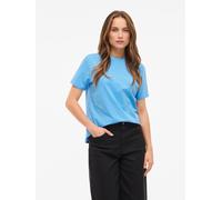 Kurzarmshirt VILA "VINORA S/S T-SHIRT - NOOS", Damen, Gr. L, all aboard, Jersey, Obermaterial: 96% Baumwolle, 4% Elasthan, unifarben, regular fit normal, Rundhals, Shirts (34518368-L) all aboard