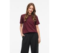 Kurzarmshirt VILA "VINORA S/S T-SHIRT - NOOS", Damen, Gr. L, port royale, Jersey, Obermaterial: 96% Baumwolle, 4% Elasthan, unifarben, regular fit normal, Rundhals, Shirts, Baumwollmischung, regular f