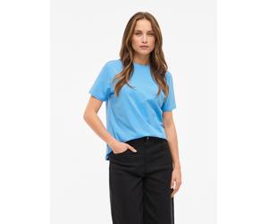 Kurzarmshirt VILA "VINORA S/S T-SHIRT - NOOS", Damen, Gr. XXL, all aboard, Jersey, Obermaterial: 96% Baumwolle, 4% Elasthan, unifarben, regular fit normal, Rundhals, Shirts, Baumwollmischung, regular