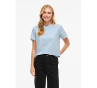 Kurzarmshirt VILA "VINORA S/S T-SHIRT - NOOS", Damen, Gr. XXL, nantucket breeze, Jersey, Obermaterial: 96% Baumwolle, 4% Elasthan, unifarben, regular fit normal, Rundhals, Shirts Kurzarmshirt, Baumwol