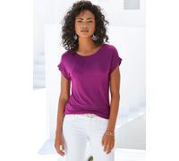 T-Shirt VIVANCE Gr. 32/34, lila Damen Shirts (96405759-32) lila