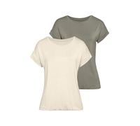 T-Shirt VIVANCE Gr. 40/42, beige (beige, khaki) Damen Shirts (24762369-40) beige, khaki