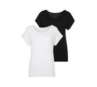 VIVANCE T-Shirt Damen weiß, schwarz Gr.48/50