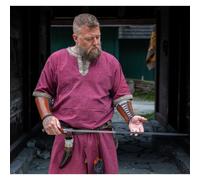 Kurzarmtunika mit Bordüre Rot ""Richard"" L