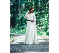 Kurzarmunterkleid Hanffarben "Silja"