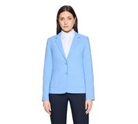 Kurzblazer BETTY BARCLAY "Damen langarm", Damen, Gr. 46, azurine, Obermaterial: 86% Polyester, 14% Elasthan; Futter: 100% Polyester, tailliert normal, Blazer Kurzblazer (66194601-46) azurine
