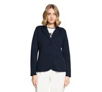 Kurzblazer BETTY BARCLAY "Damen mit aufgesetzten Taschen", Damen, Gr. 36, dunkelblau, Jersey, Obermaterial: 48% Viskose, 47% Polyester, 5% Elasthan, tailliert normal, Blazer Kurzblazer (15054269-36) d