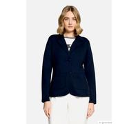 Kurzblazer BETTY BARCLAY "Damen mit aufgesetzten Taschen", Damen, Gr. 38, dunkelblau, Jersey, Obermaterial: 48% Viskose, 47% Polyester, 5% Elasthan, tailliert normal, Blazer Kurzblazer (15054269-38) d