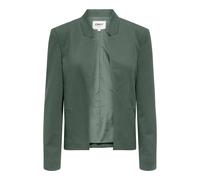 Kurzblazer ONLY "ONLEMILLIA LIFE L/S OPEN BLAZER CC TLR", Damen, Gr. 36, laurel wreath, Web, Obermaterial: 74% Polyester, 22% Viskose, 4% Elasthan, unifarben, regular fit normal, Blazer Kurzblazer, mi