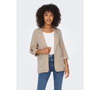 ONLY Damen Onlmarsa 3/4 Blazer Wvn Noos, Safari/Detail:melange, XS