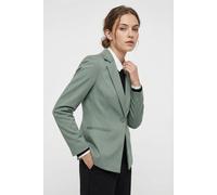 Kurzblazer ONLY "ONLPEACH L/S FIT BLAZER TLR NOOS", Damen, Gr. 36, laurel wreath, Web, Obermaterial: 95% Polyester, 5% Elasthan, unifarben, slim fit, V-Ausschnitt, Blazer Kurzblazer (10485351-36) laur