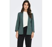 Kurzblazer ONLY "ONLSAFRON BLAZER TLR NOOS", Damen, Gr. 42XL, grün (balsam grün), Web, Obermaterial: 100% Polyester, unifarben, Blazer Kurzblazer (98379535-42) balsam grün