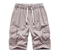 Kurze Arbeitshosen Herren Shorts Herren Kurze Hosen Herren Cargo Kurze Hose Herren Kurze Hosen Herren Cargo Shorts Herren Herren Kurze Hose Sport Shorts Herren Cargohose Herren Kurz(4-Light Brown,40)