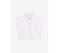Kurze Boxy-Jeansbluse 42