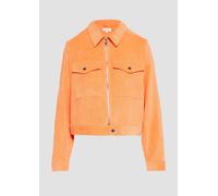 Kurze Cordjacke mit aufgesetzten Taschen 38 Orange 2156619.2116.38