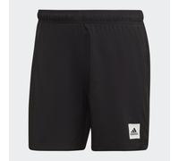 Kurze, einfarbige Badeshorts Black XS