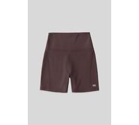 Kurze hochtaillierte Slim-Fit Leggings mit Gürtel XL
