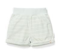 Kurze Hose Frottee Farm Green Stripes | Little Dutch - 80