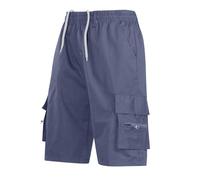 Kurze Hose Herren Sommer, Sweatshorts Herren, Shorts Sommer Freizeit Stretch Elastische Taille Mit Taschen Fashion Arbeitshose Leicht Atmungsaktiv Kurze Hosen Einfarbig Täglich Casual Shorts Männer