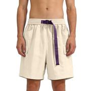 Kurze Hosen Herren Cargo Bermudashorts Reissverschluss Bequeme Outdoorhose Cargohose Baggy Kniebundhose Golfhose Kurze Arbeitshose Herren, Mit Taschen Outdoor Work Bermuda Wanderhose beige 5XL