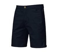 Kurze Hosen Herren Cargo Shorts Sommer Cotton Casual Fashion European Und American Straight Slim Cropped Pants Large Solid Color Sports Tooling Hose Sport Arbeitshosen Männer Kurz Arbeitshose Marine