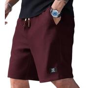 Kurze Hosen Herren, Sweatshorts Herren, Shorts Sommer Freizeit Stretch Elastische Taille Mit Taschen Fashion Arbeitshose Kurze Hosen Täglich Casual Jogginghose Mode Leichte Bequem Sommer Shorts