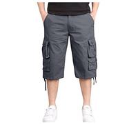 Kurze Hosen Männer Atmungsaktiv Kurze Laufshorts Sommer Chino Jeans Kurze Herren Sommer Freizeit Chino Chino Shorts Cargo Bermuda Shorts Herren Bermuda Hose Sommer Hosen Stretch Jogger Cargo Shorts